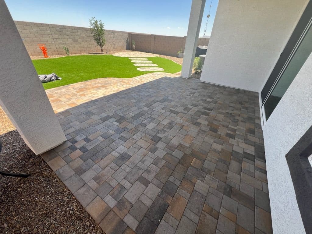 Patio Makeover with Paver Sealing Service image