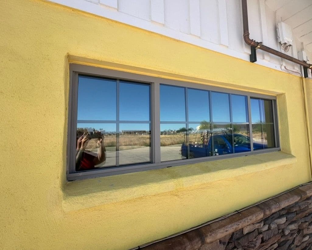 Professional Construction Window Cleaning Transformation image