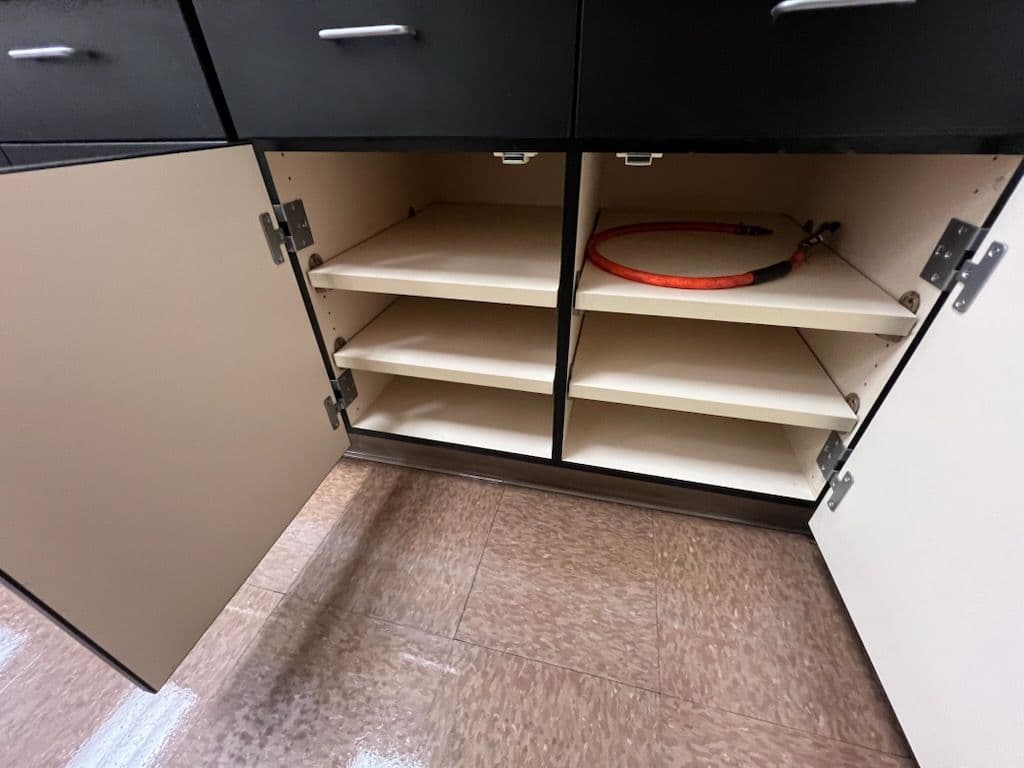 Spotless Gun Cleaning Room Transformation image