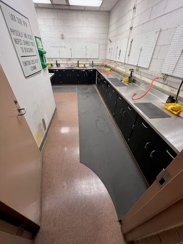 Gallery photos for Spotless Gun Cleaning Room Transformation: Image #3