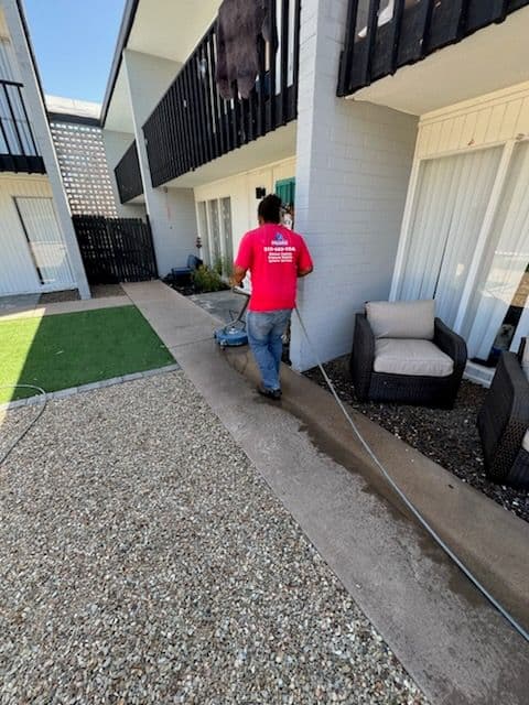 Project Courtyard Pressure Washing in Phoenix image