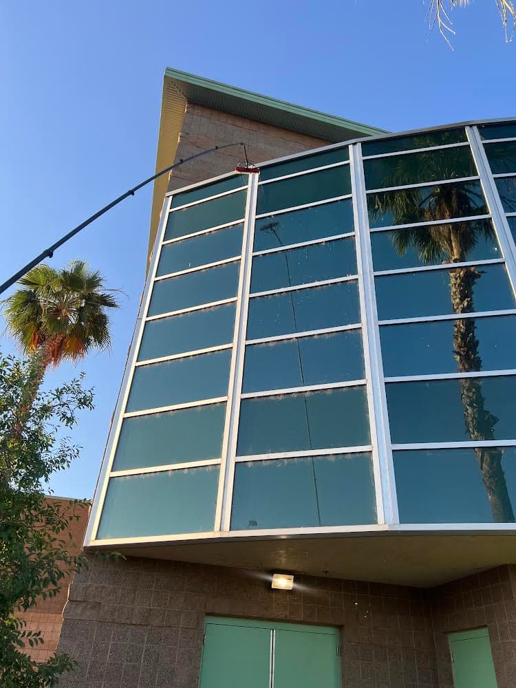 Sparkling Clean Commercial Windows in Gilbert image