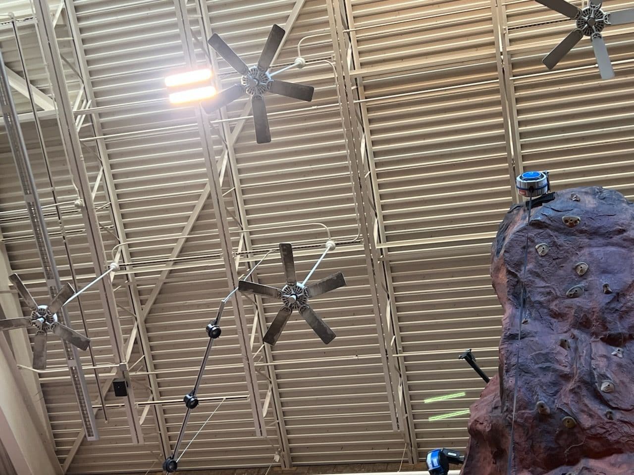 Expert Ceiling Fan Cleaning for Indoor Climbing Centers image